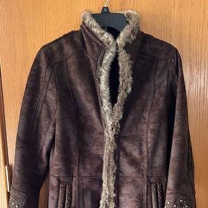 Ruff Hewn Suede Coat